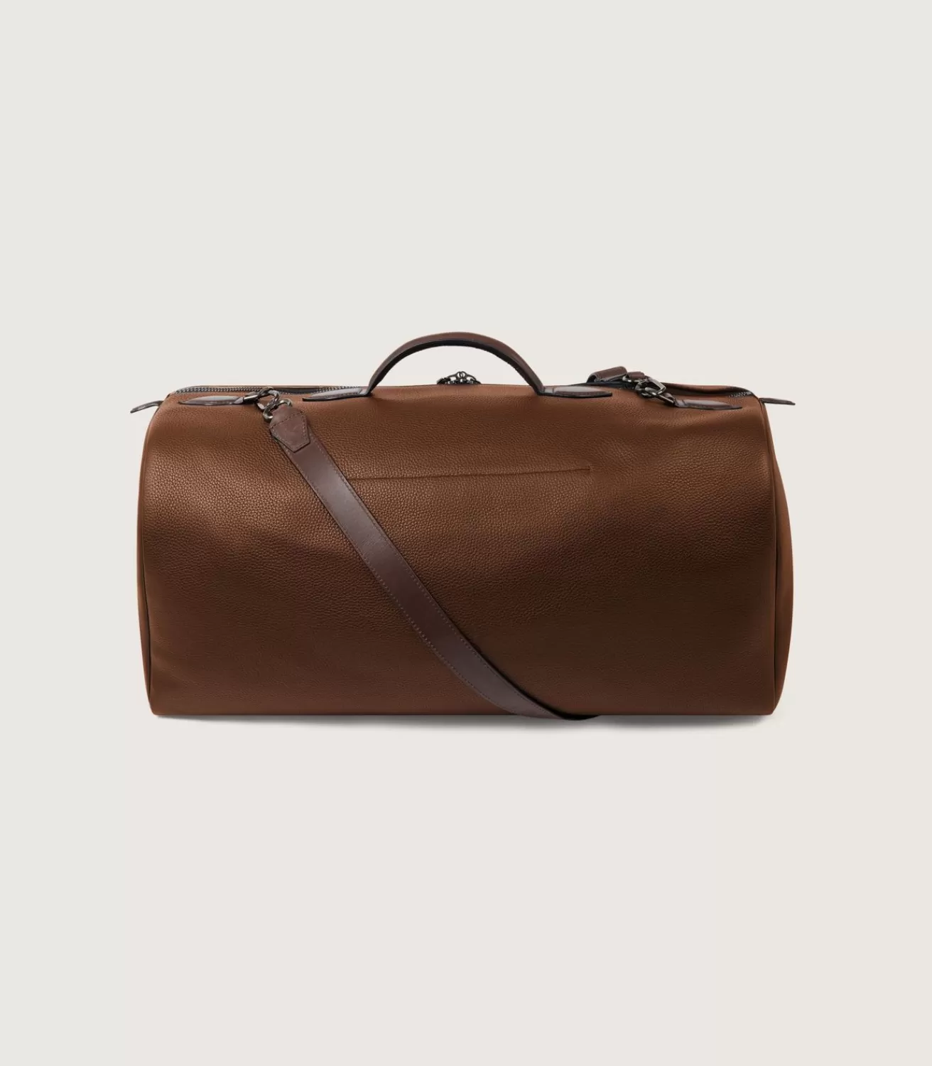 Leather Duffle Holdall Loader In Cognac*Purdey Fashion