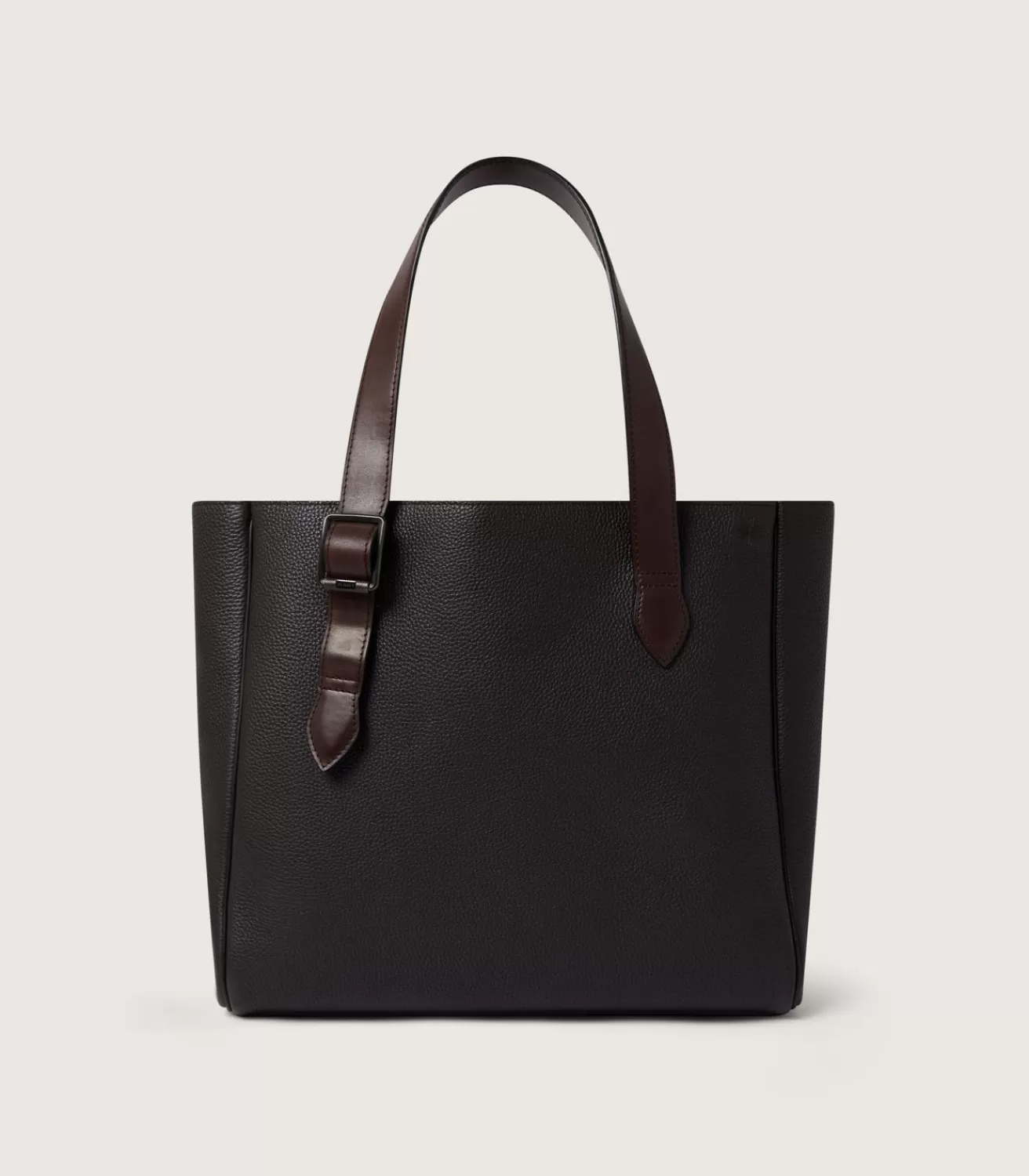 Leather Tote Keeper In Dark Brown*Purdey Cheap