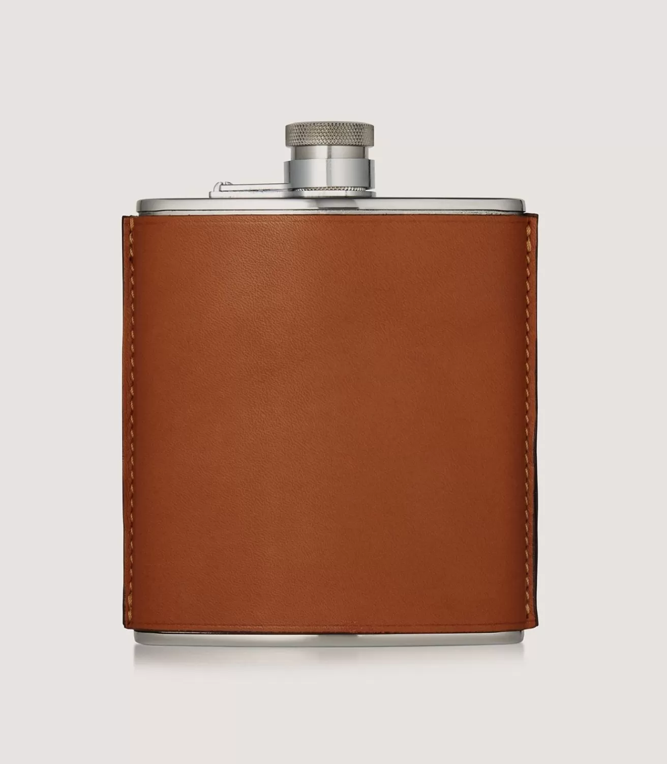 6Oz Leather Flask In Tan*Purdey Sale