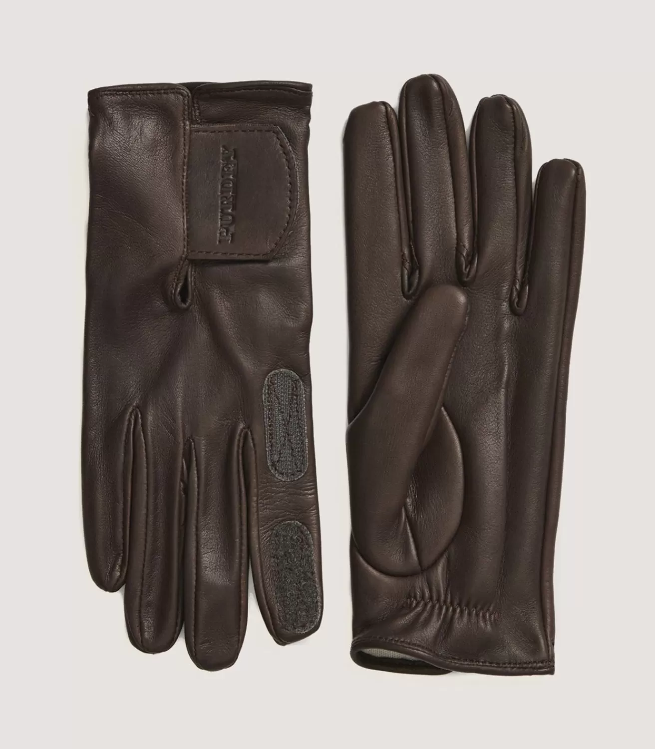 Women'S Cape Leather Sporting Glove - Velcro Cuff In Brown*Purdey Best Sale