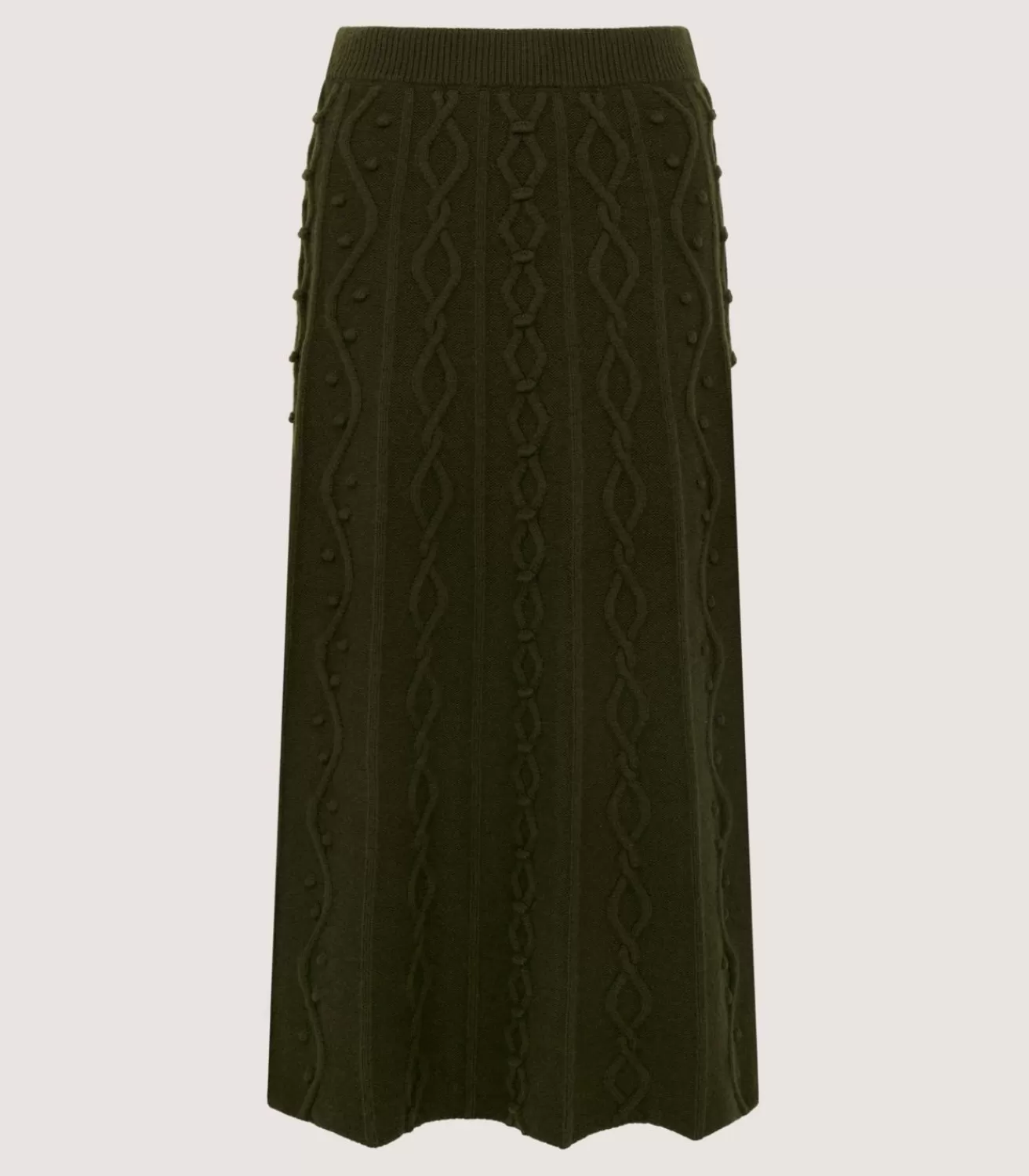 Women'S Cashmere Aran Skirt*Purdey Hot