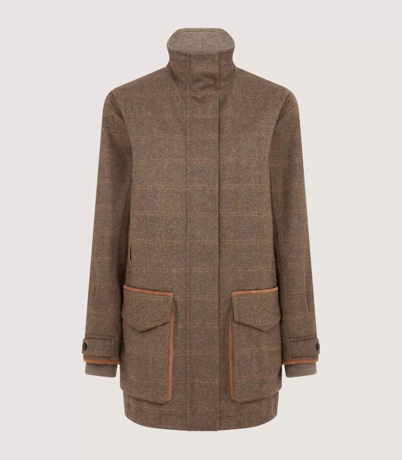 Women'S Cashmere Tweed Raglan Field Coat*Purdey Clearance