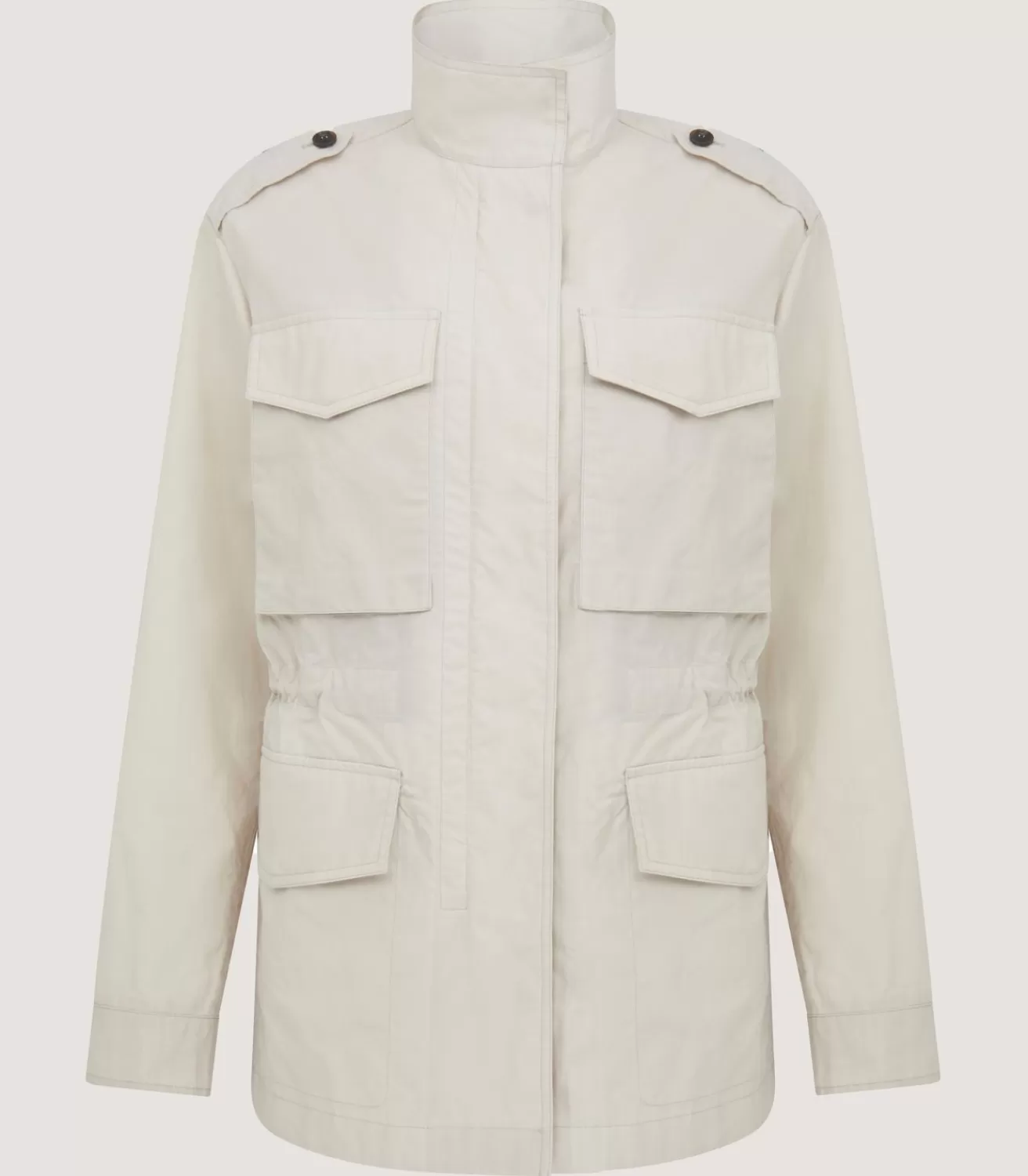 Women'S Field Jacket In Oatmeal*Purdey Discount