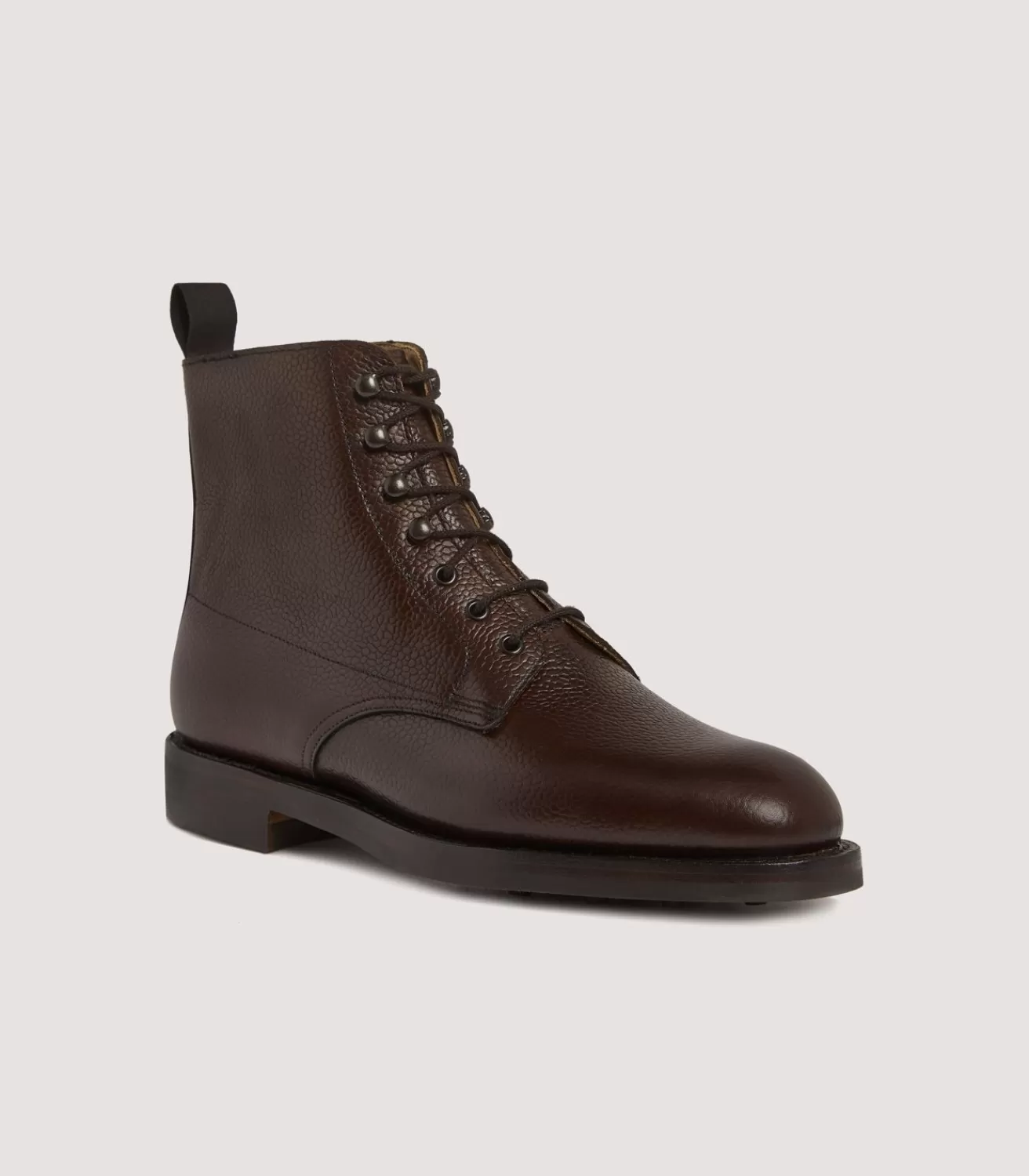 Women'S Grain Leather Ankle Boot In Dark Brown*Purdey Best