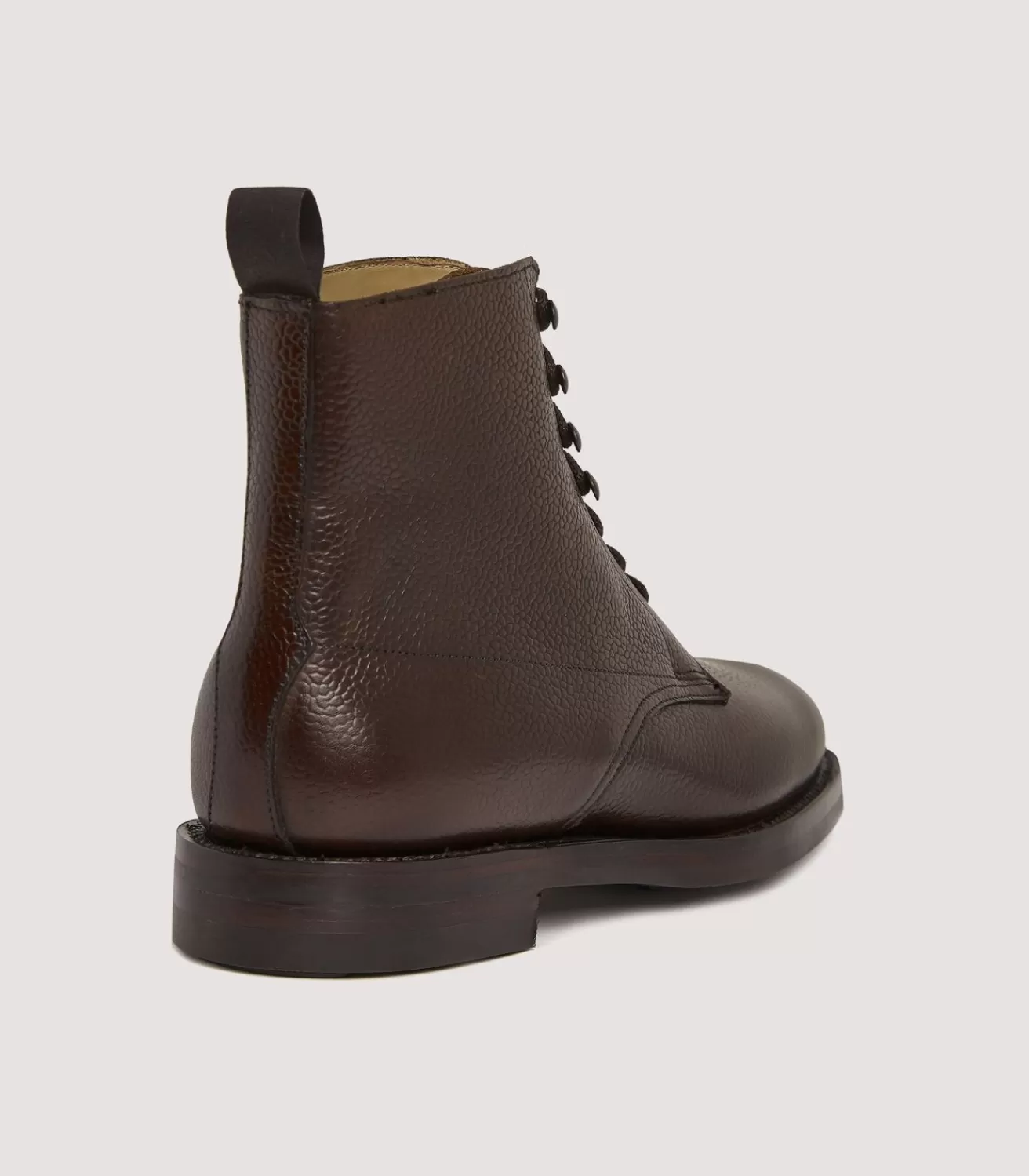 Women'S Grain Leather Ankle Boot In Dark Brown*Purdey Best